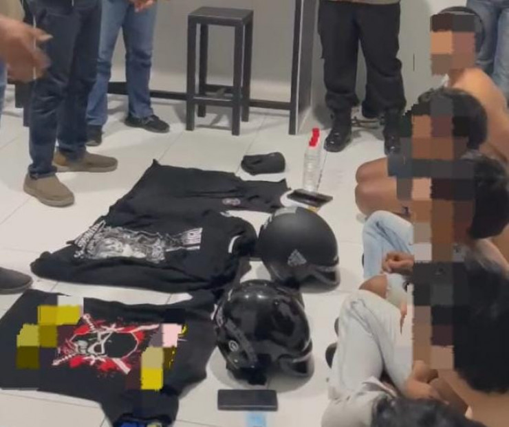 Polisi Amankan Lima Pesilat Asal Tulungagung yang Ganggu Kamtibmas di Blitar