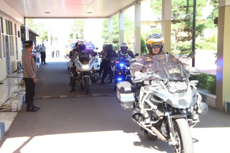 Polres Sumenep Patroli Skala Besar Pastikan Perayaan 1 Suro Kondusif