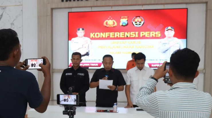Polres Pamekasan Kembali Berhasil Amankan Tersangka Pengedar Narkoba