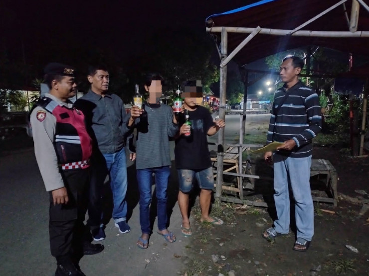 Polisi Amankan Dua Pemuda Mabuk Diduga Bikin Onar di Tulungagung
