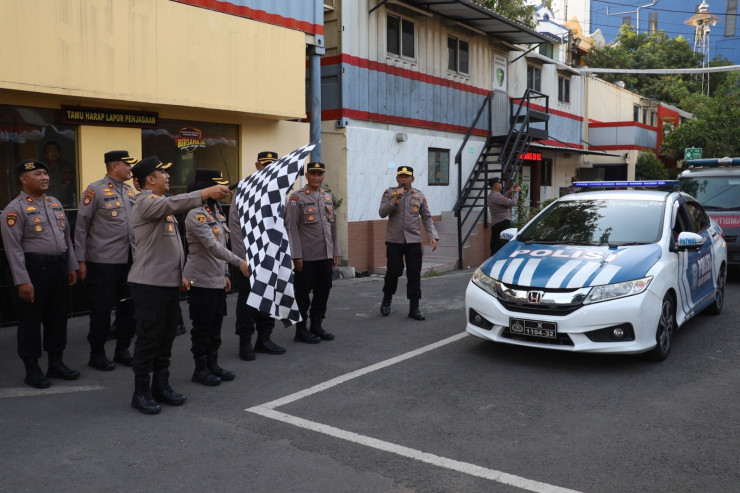 Dukung Gerakan Pangan Murah, Kapolres Pelabuhan Tanjung Perak Luncurkan Program Bhajul Semar